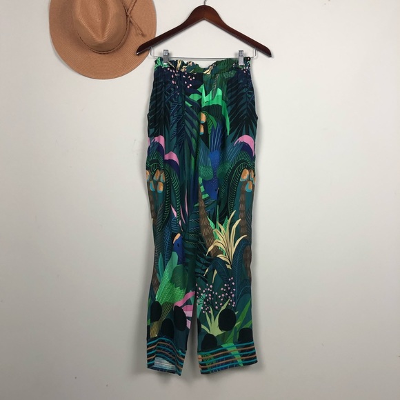 Anthropologie Farm Rio Tropique Pants Size S - Picture 5 of 10